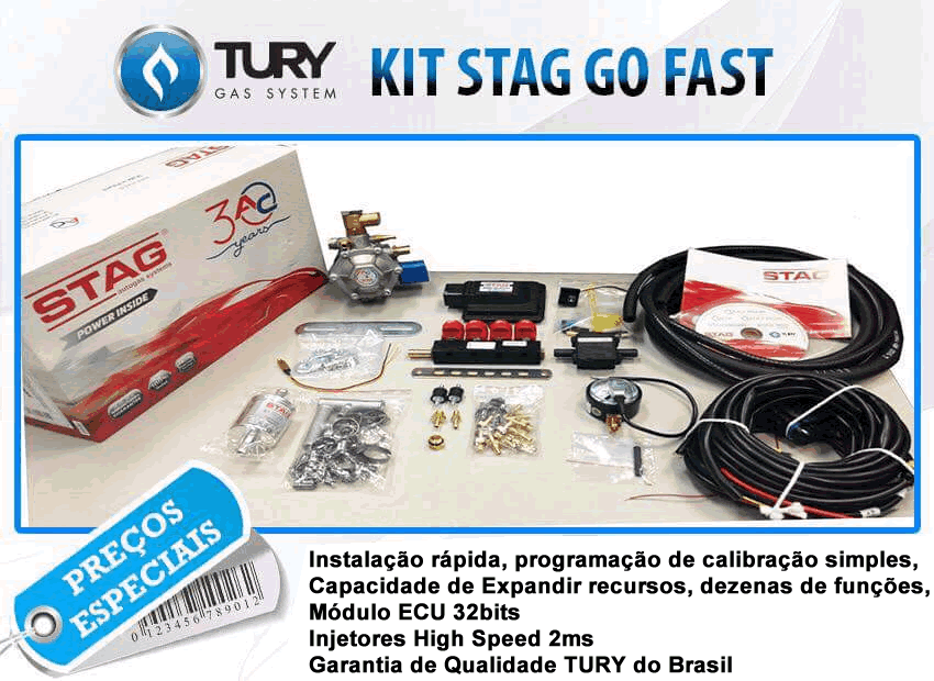 Kit 5ª TURY GoFast STAG